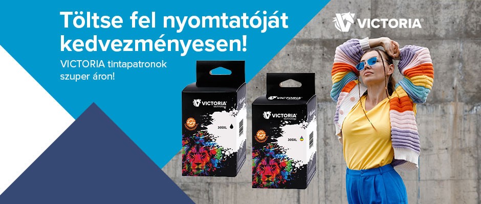 VICTORIA TECHNOLOGY tintapatronok kedvezményes áron!