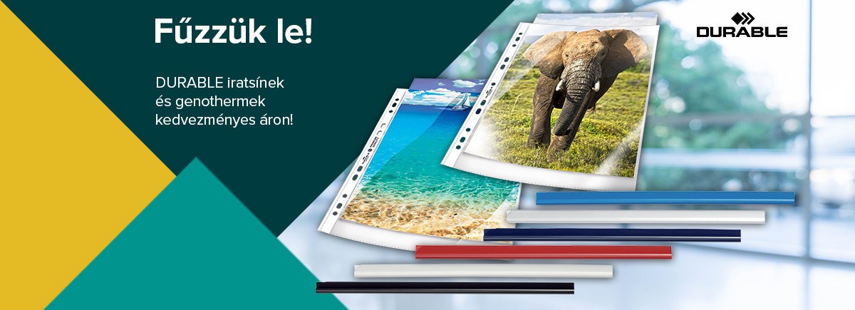 DURABLE iratsínek és genothermek kedvezményes áron!