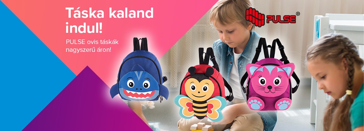 PULSE ovis táskák nagyszerű áron!