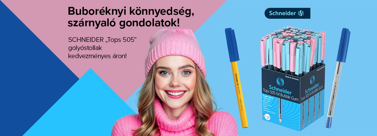 SCHNEIDER „Tops 505" golyóstollak kedvezményes áron!