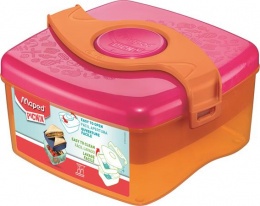 Uzsonnás doboz, MAPED PICNIK "Origins", narancs-pink